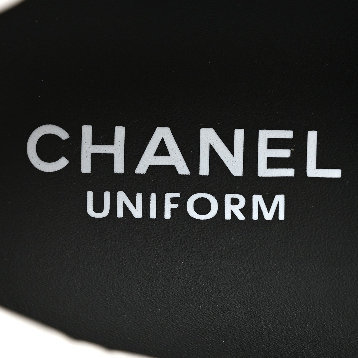 Chanel Calfskin CC Womens Sneakers 38 Black
