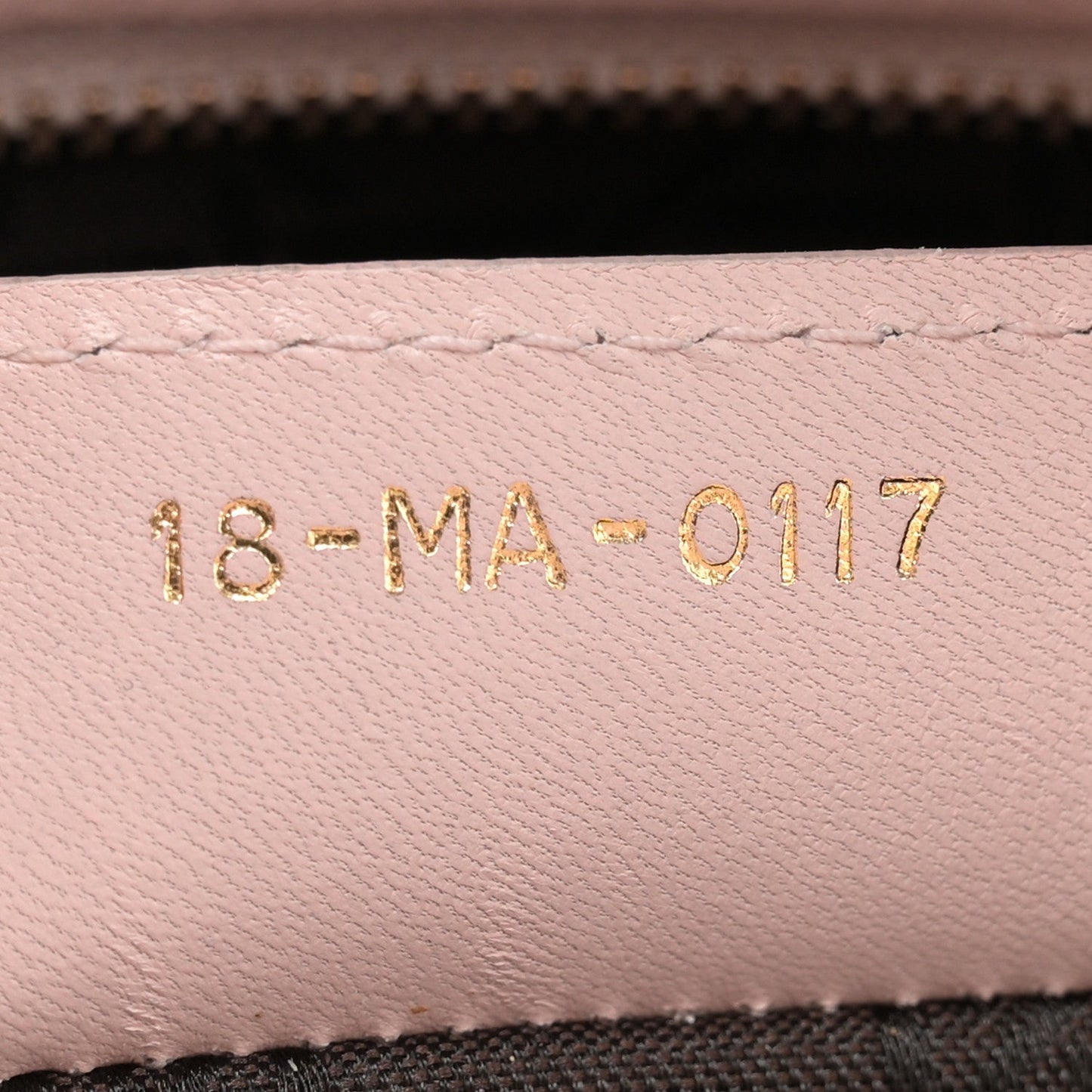 Christian Dior Lambskin Cannage Medium Lady Dior Light Pink