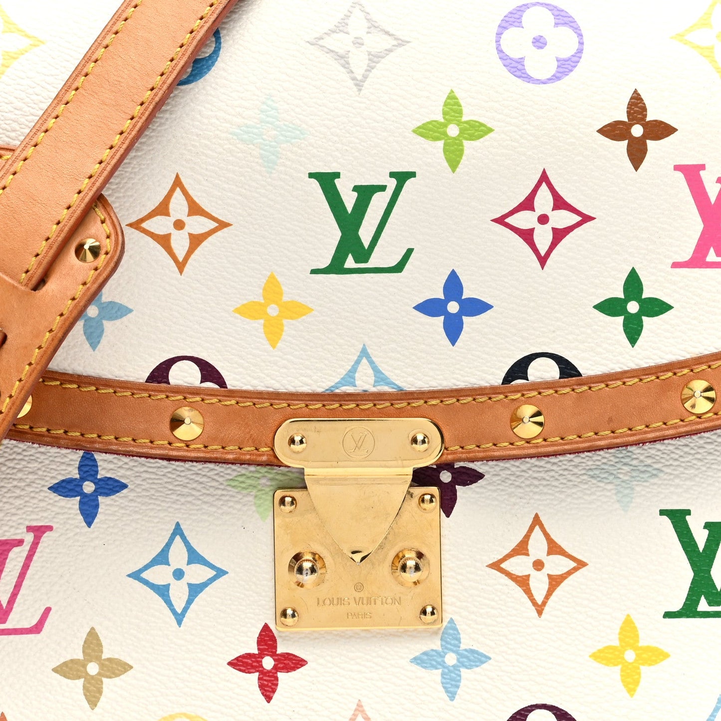 Louis Vuitton Monogram Sologne White
