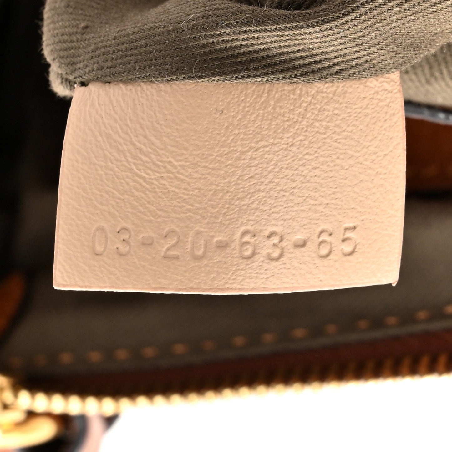 Chloe Calfskin Mini Marcie Satchel Tan