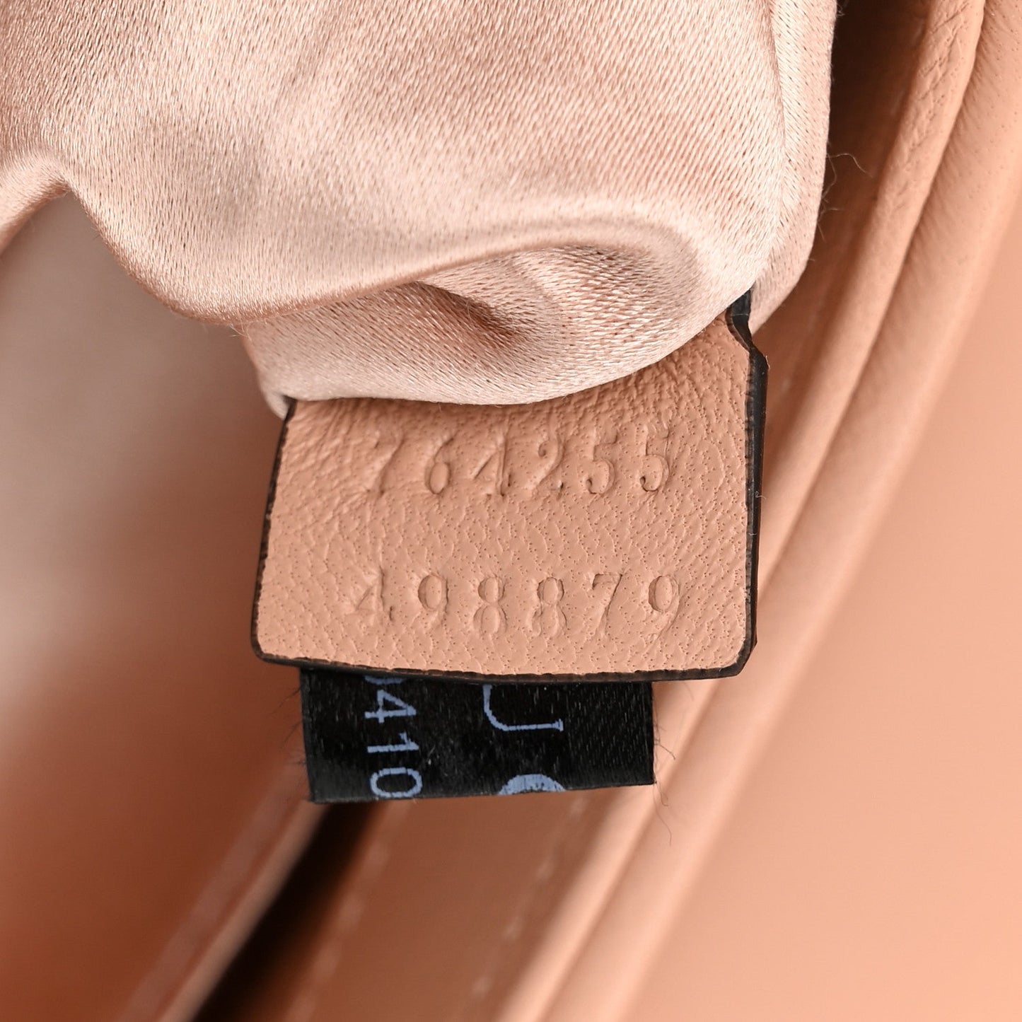 Gucci Nappa Vertical Matelasse Medium Maxi Horsebit Chain Shoulder Bag Rose Beige