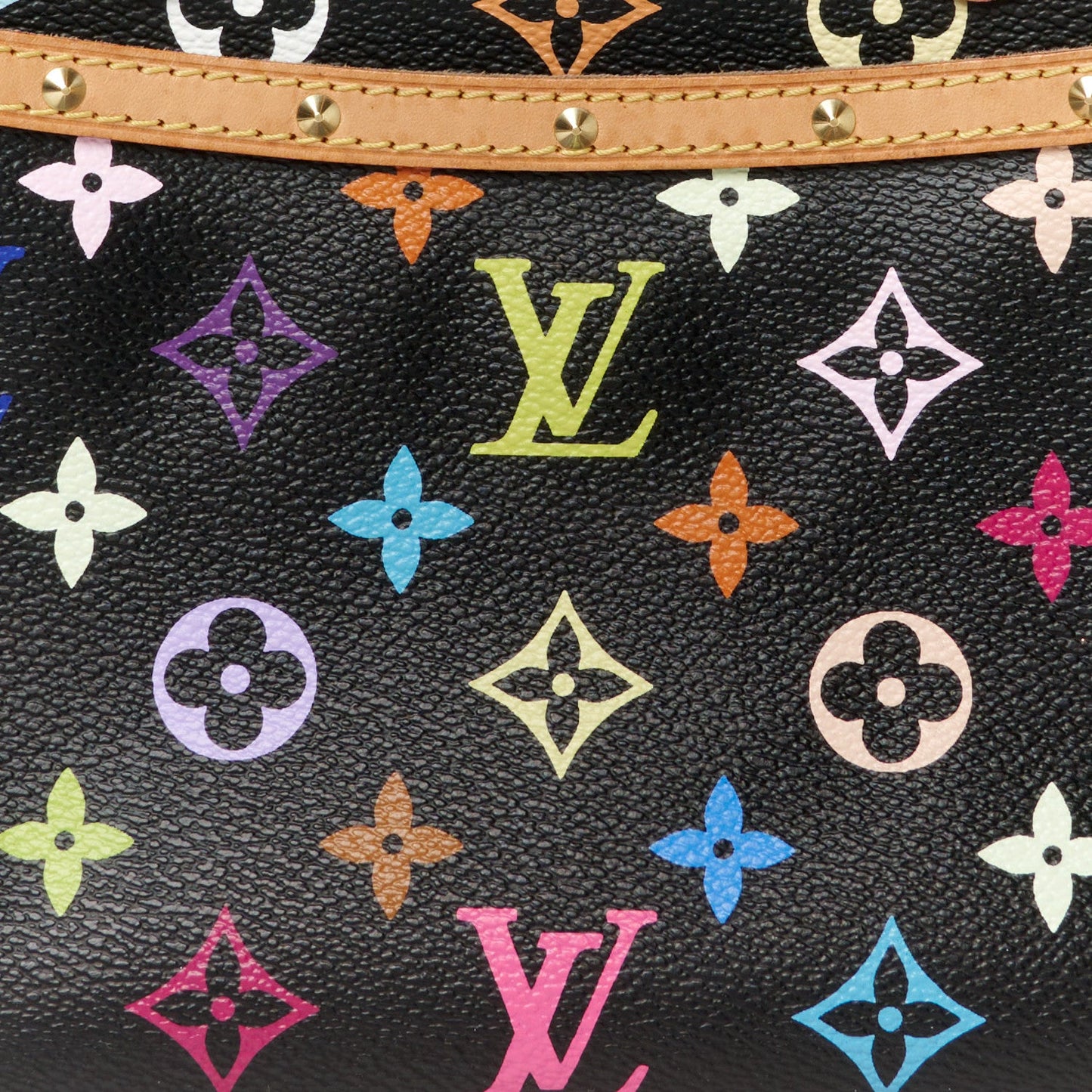 Louis Vuitton Monogram Multicolor Trouville Black
