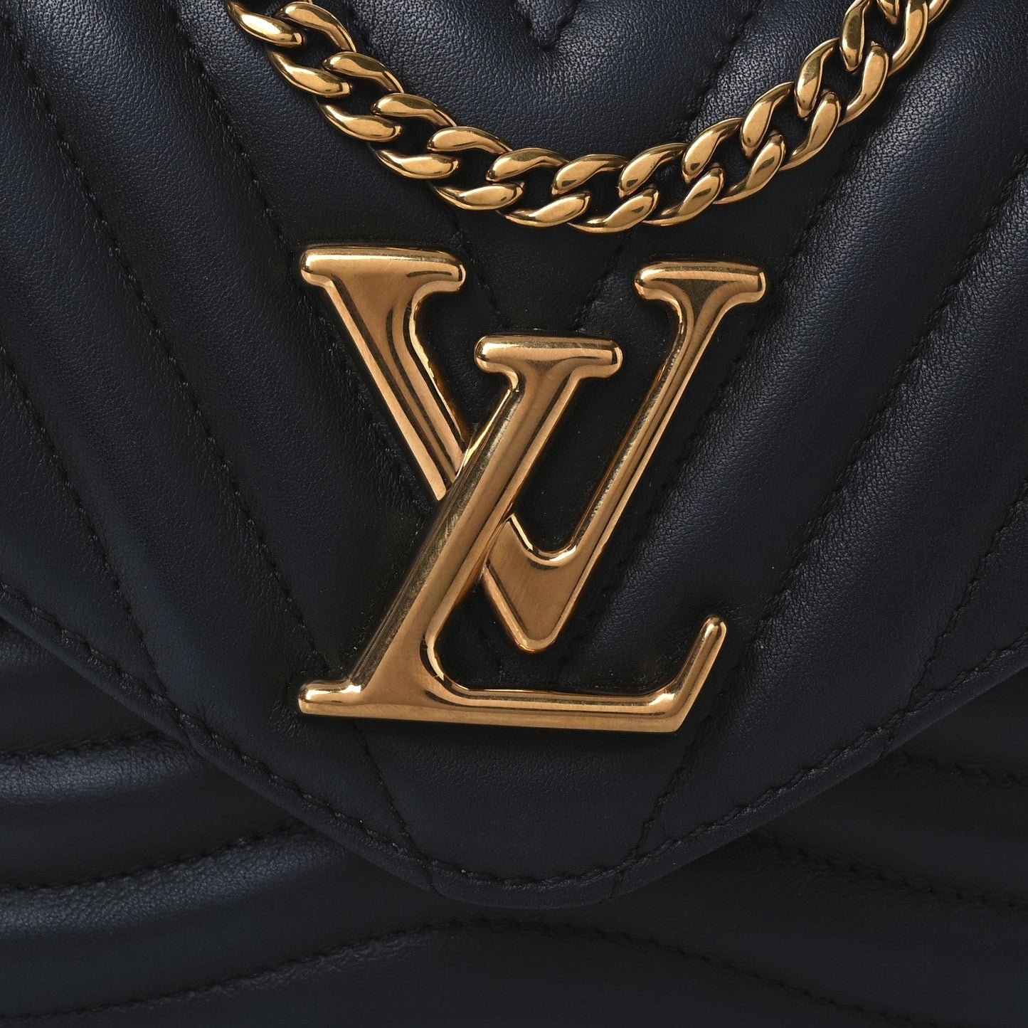 Louis Vuitton Calfskin New Wave Multi Pochette Black