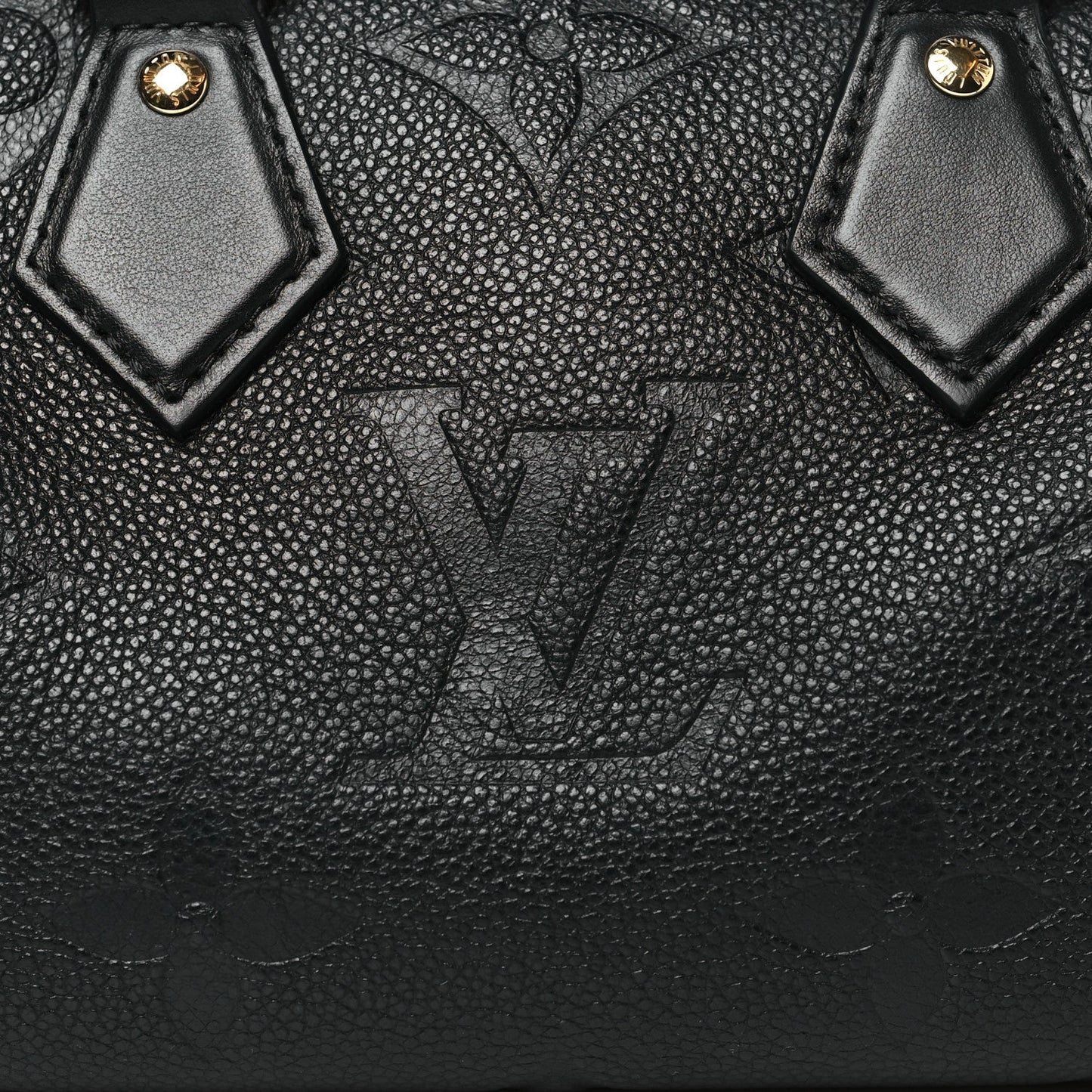 Louis Vuitton Empreinte Monogram Giant Speedy Bandouliere 20 Black