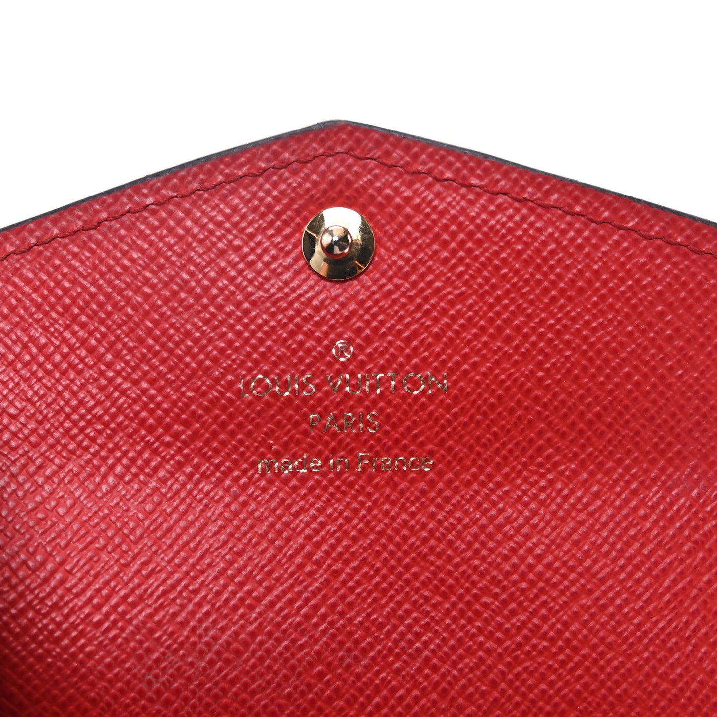 Louis Vuitton Monogram Sarah Multicartes Coquelicot