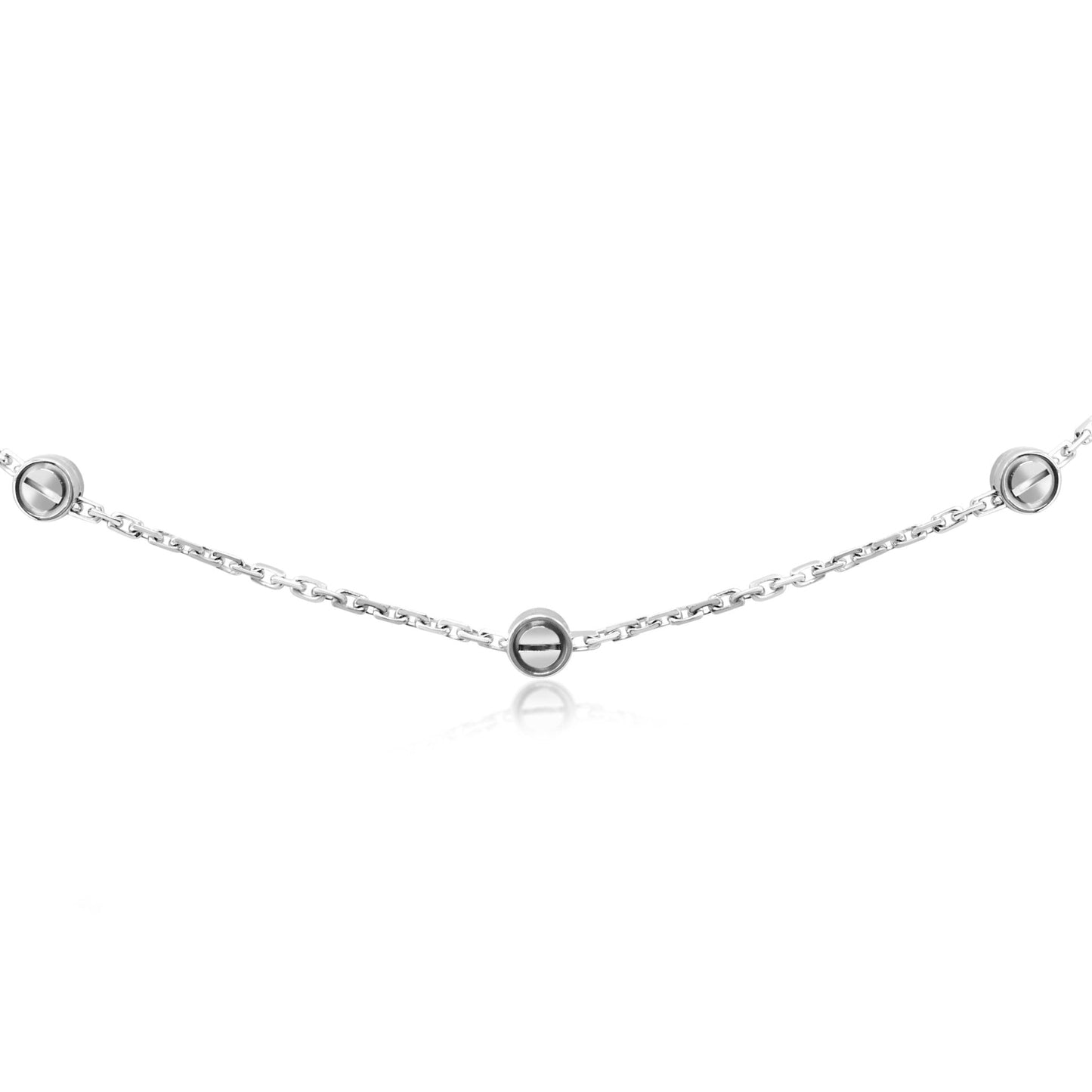 Cartier LOVE Stations Longchain 30 Motif Necklace