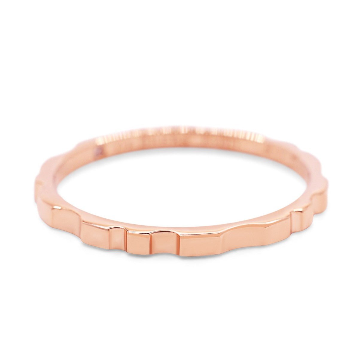De Beers RVL Band Ring Size 60 - 18ct Rose Gold