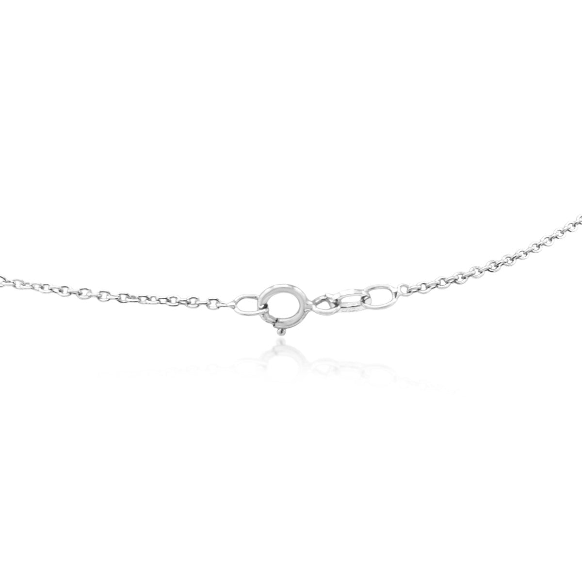 Heart Diamond 0.75ct Pendant on Chain - 18ct White Gold