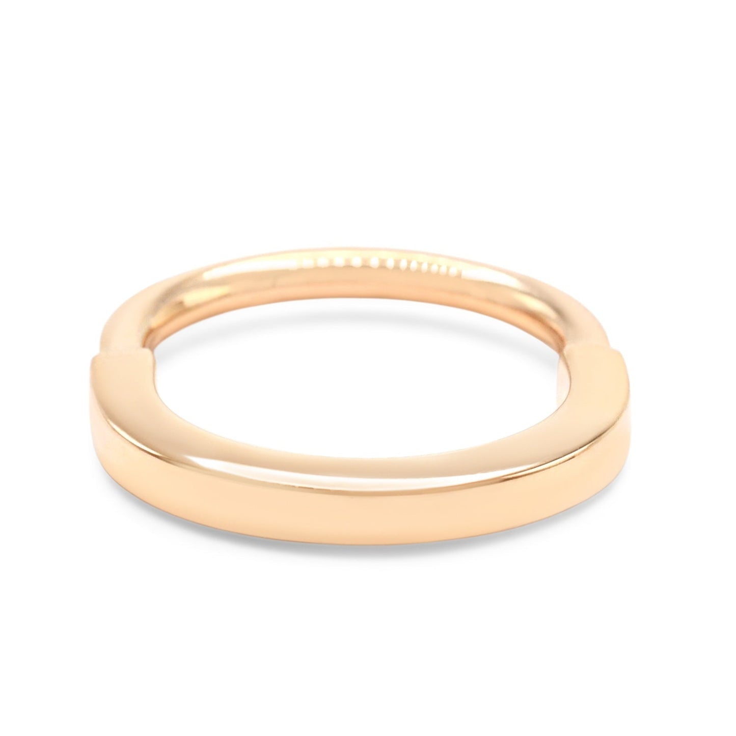 Tiffany Diamond Lock Ring In Rose