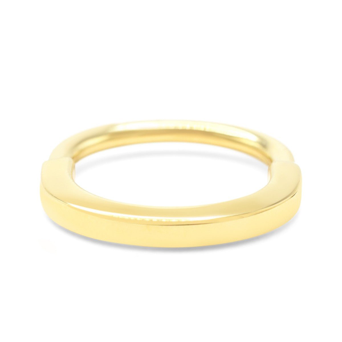 Tiffany Lock Ring In Yellow With Diamonds