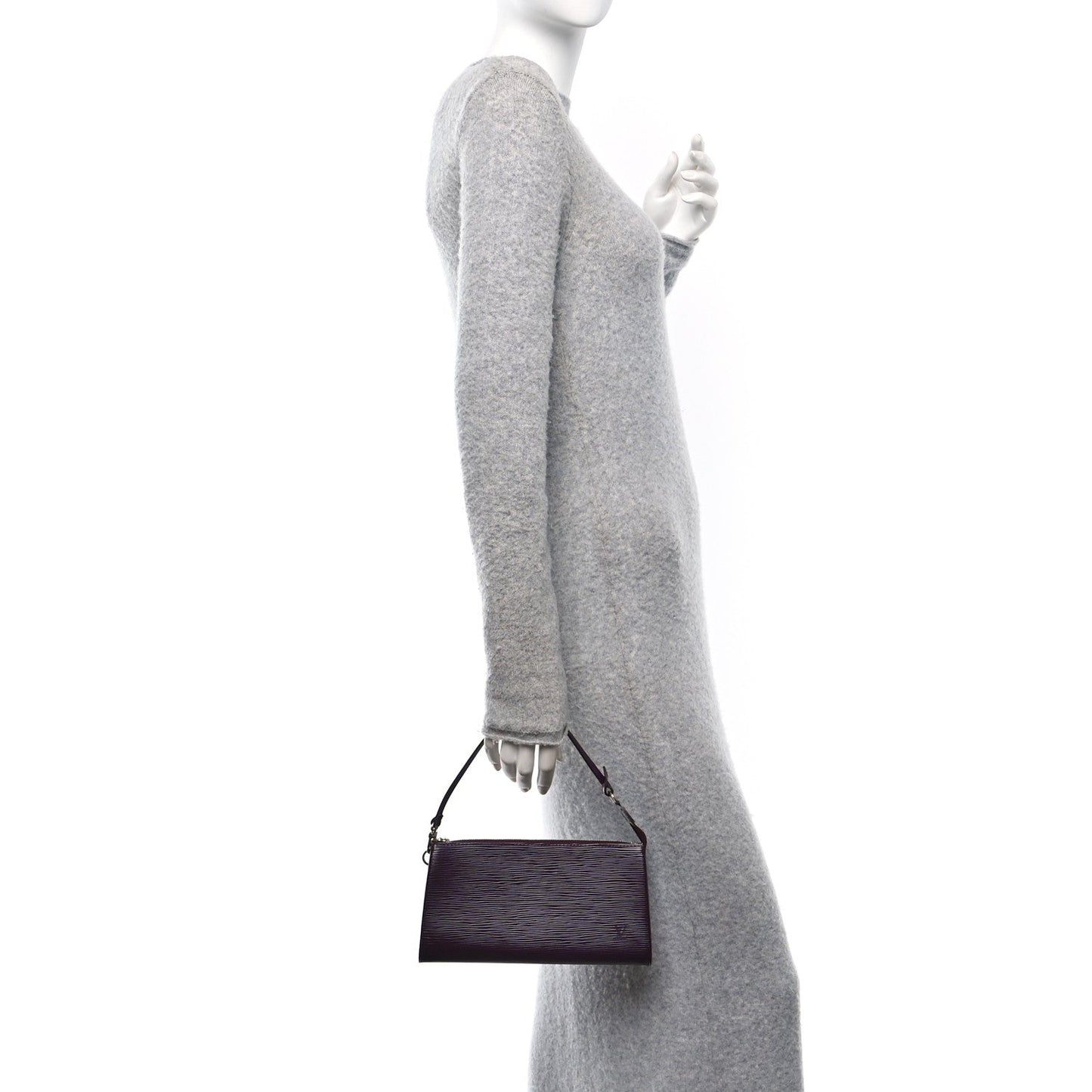 Louis Vuitton Epi Pochette Accessories 24 Cassis
