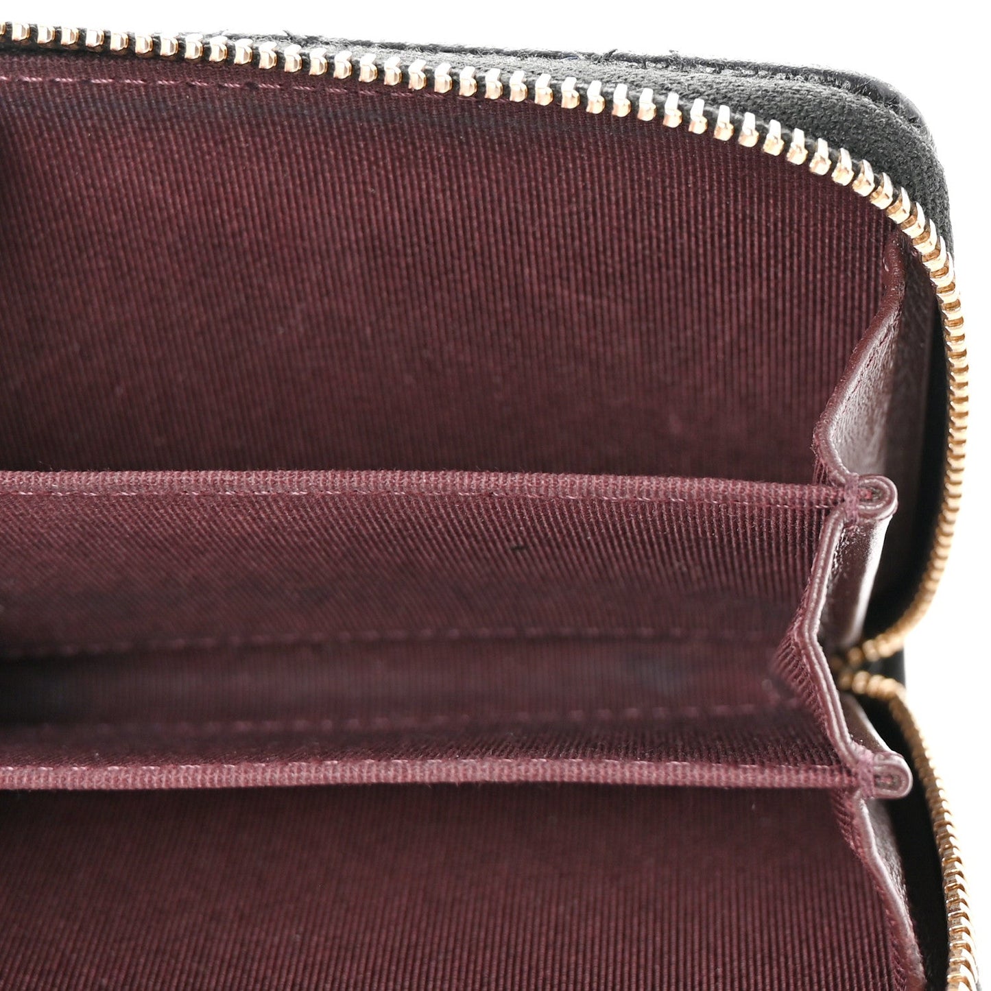 Chanel Caviar Quilted Zip Coin Purse Black