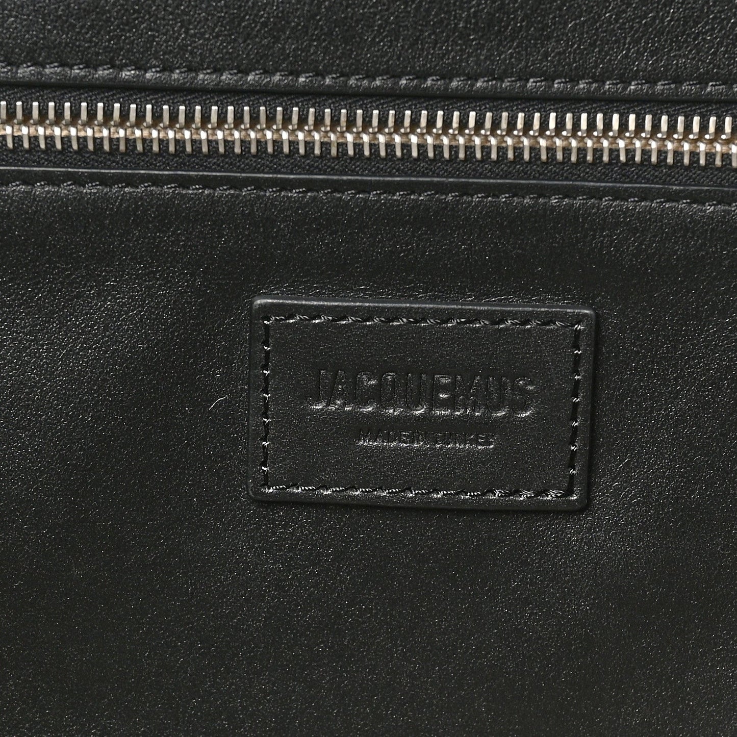 Jacquemus Cotton Canvas Le Cuerda Tote Black