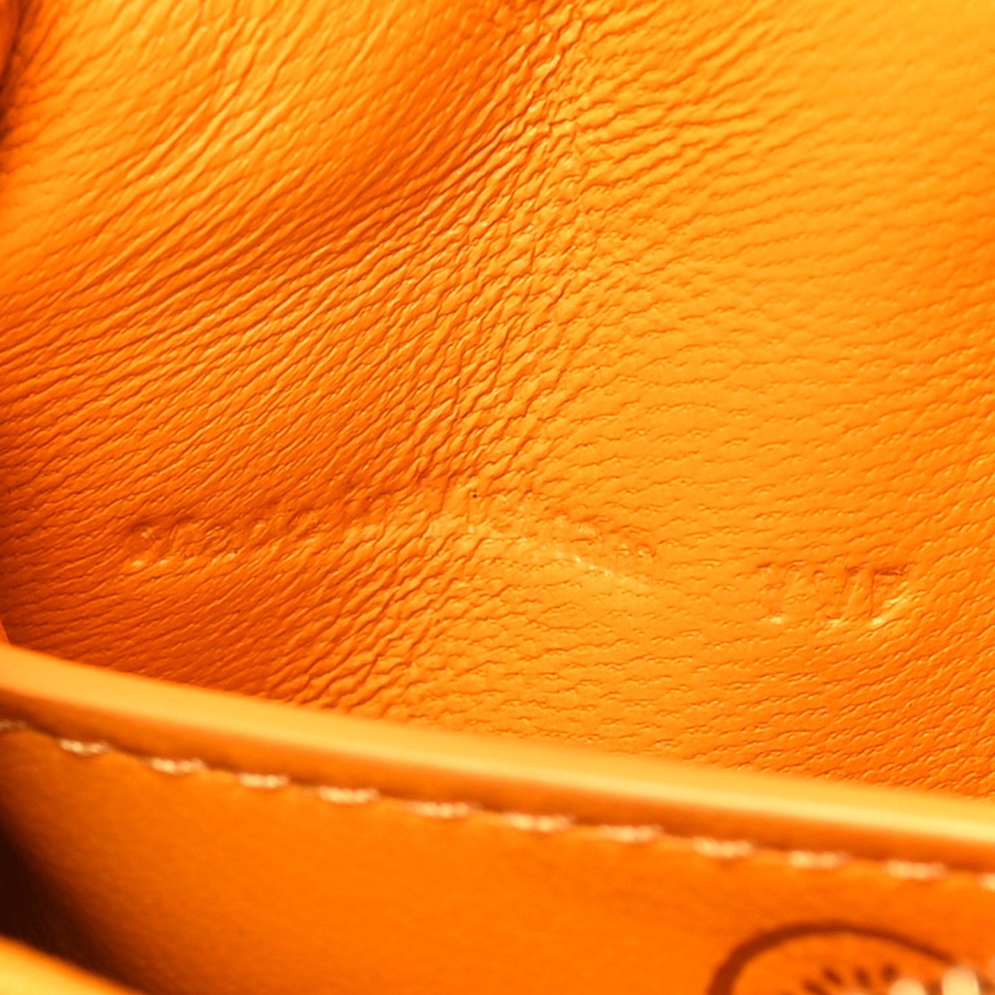 Mulberry MULBERRY Nappa Softie Zip Coin Pouch Double Yellow