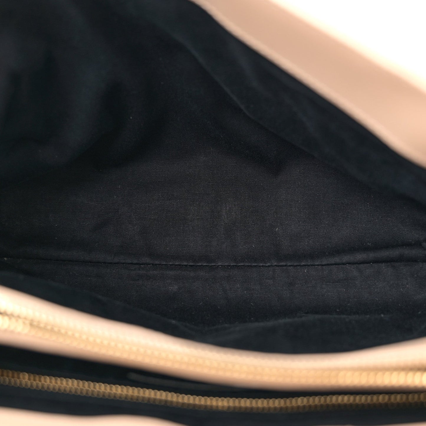 Saint Laurent Calfskin Y Quilted Monogram Medium Loulou Chain Satchel Dark Beige