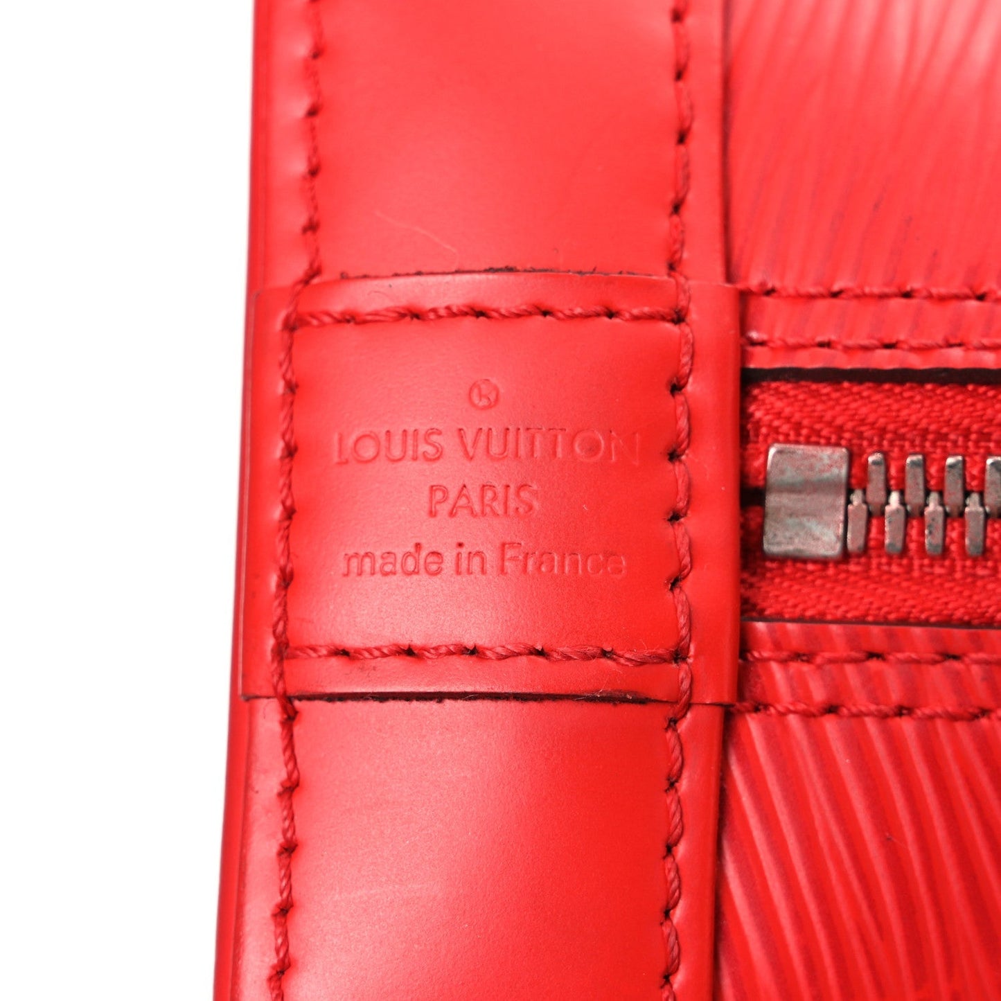Louis Vuitton Epi Alma BB Carmine