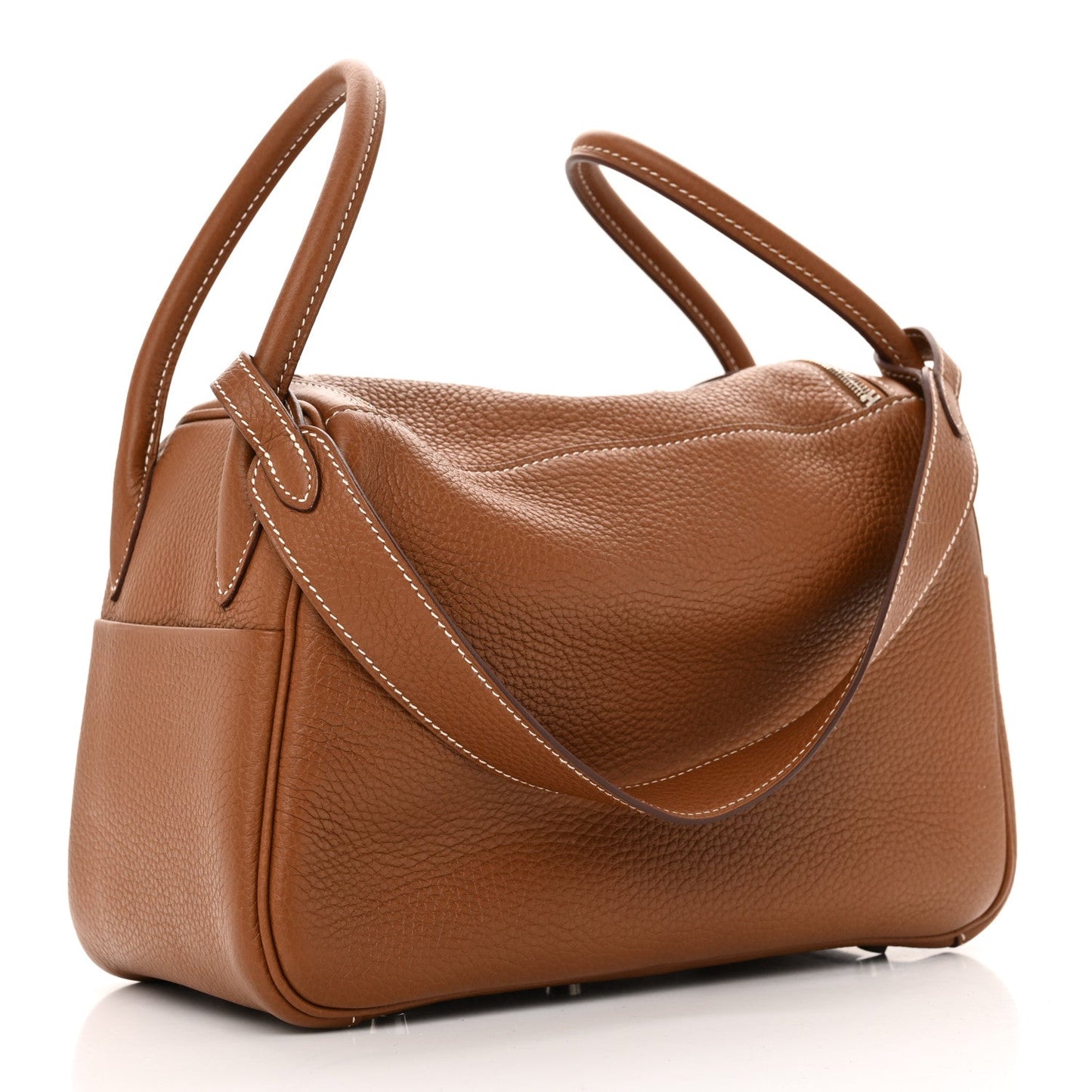 Hermes Taurillon Clemence Lindy 26 Gold