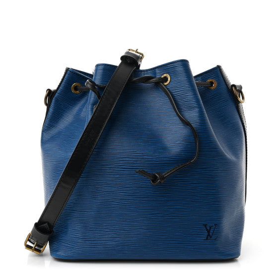 Louis Vuitton Epi Petit Bi-Color Noe Toledo Black