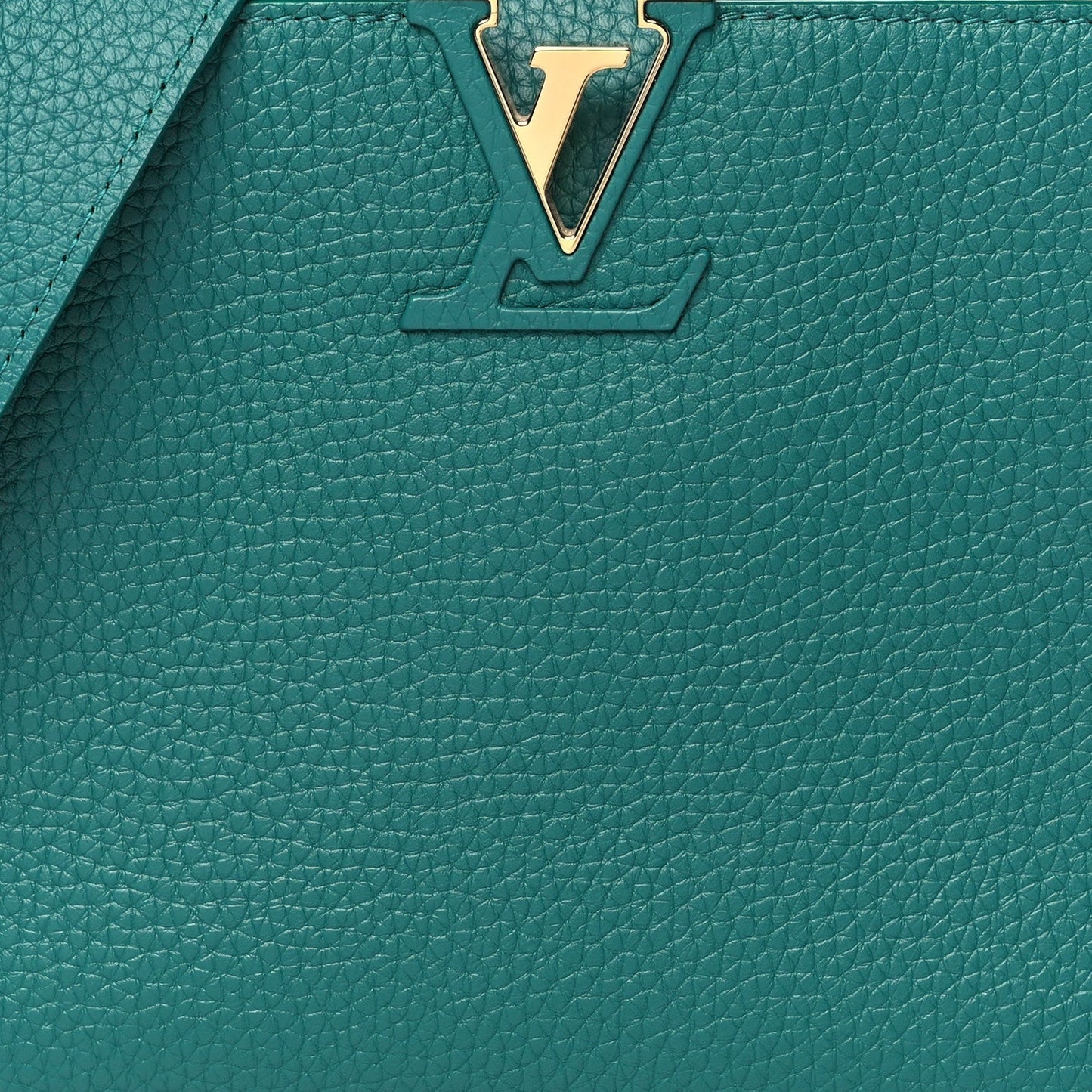Louis Vuitton Taurillon Capucines BB Emerald