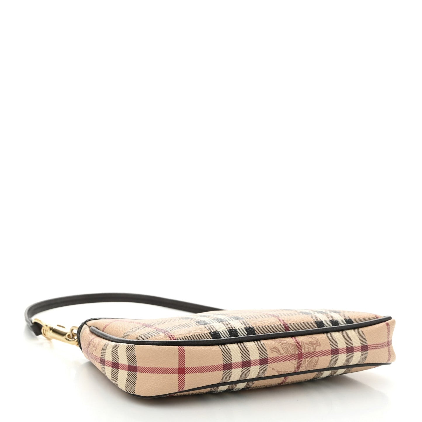 Burberry Haymarket Check Sling Bag Chocolate
