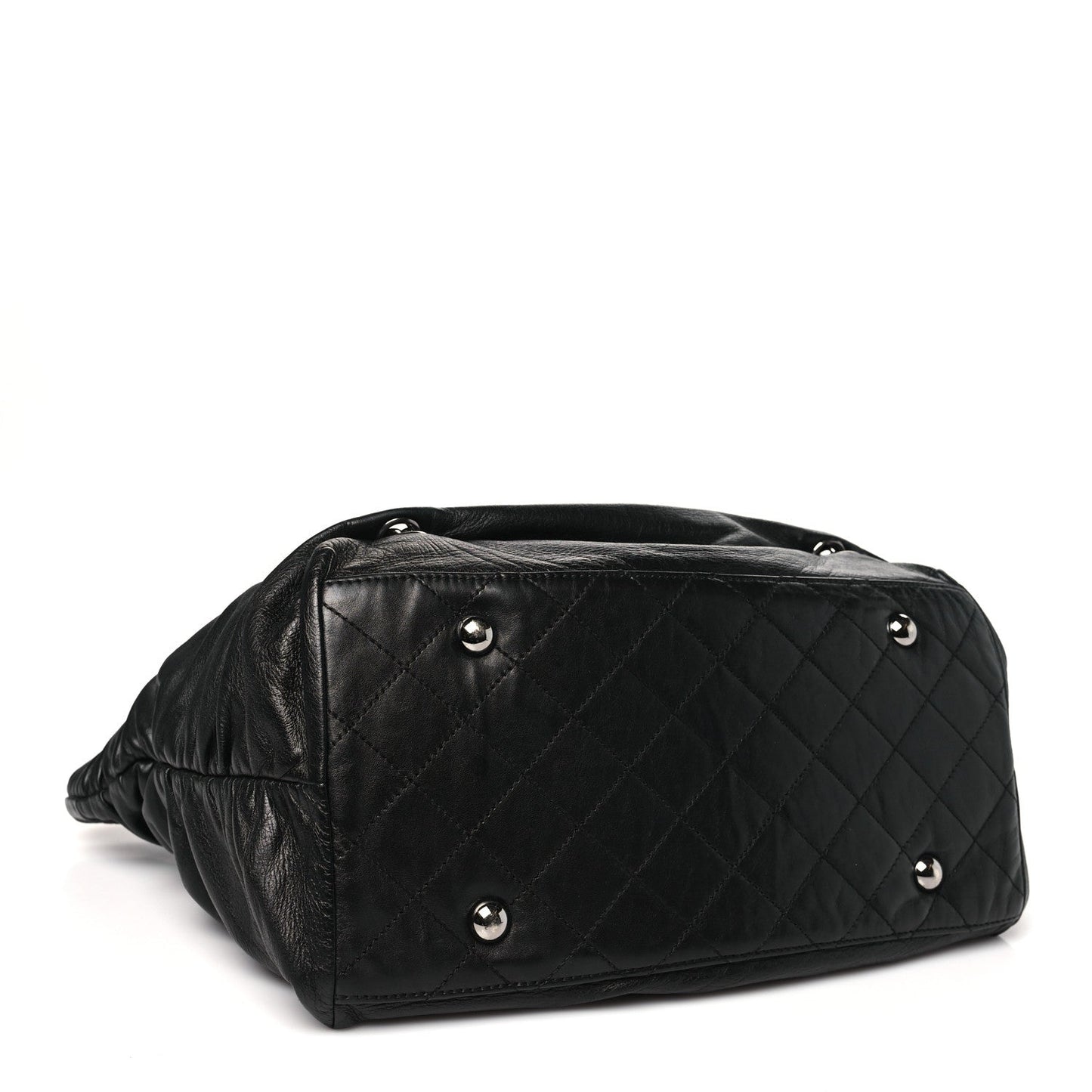 Chanel Lambskin Timeless Sharpei Chain Shoulder Bag Black