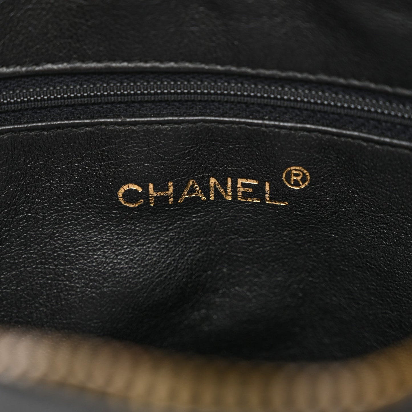 Chanel Lambskin Vertical Quilted Tassel Camera Case Black