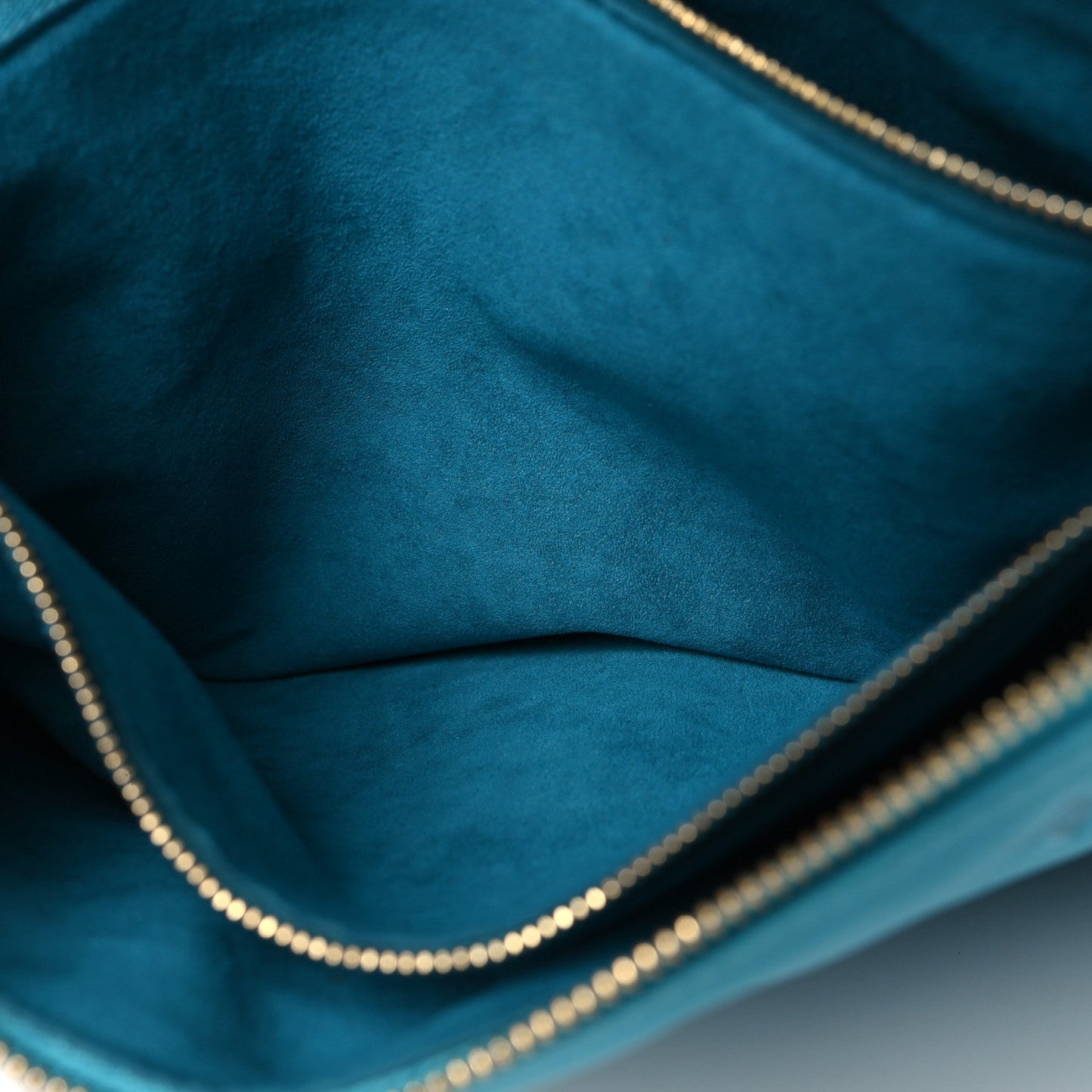 Louis Vuitton Lambskin Embossed Monogram Coussin PM Turquoise