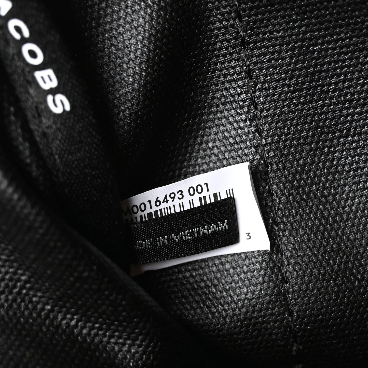 Marc Jacobs Cotton Canvas Small The Traveler Tote Bag Black