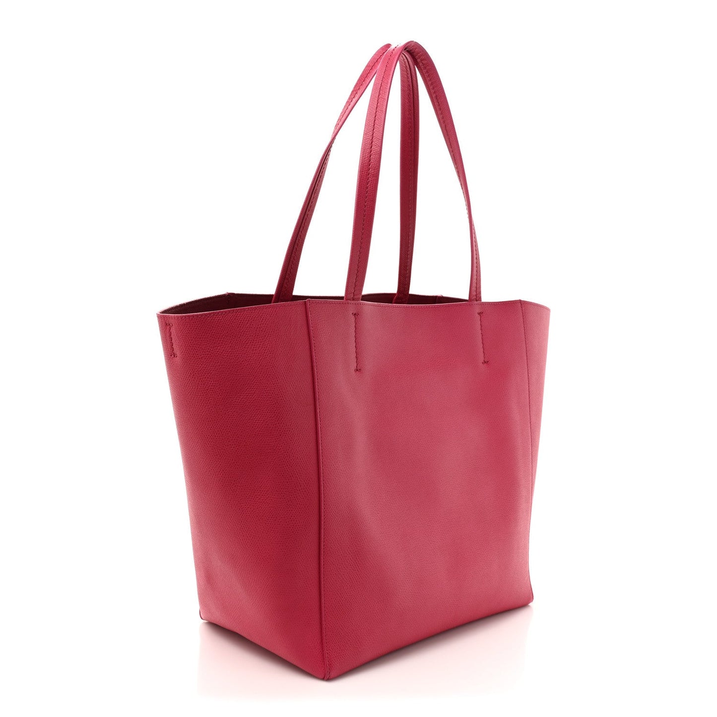 Celine Grained Calfskin Medium Horizontal Cabas Phantom Pink
