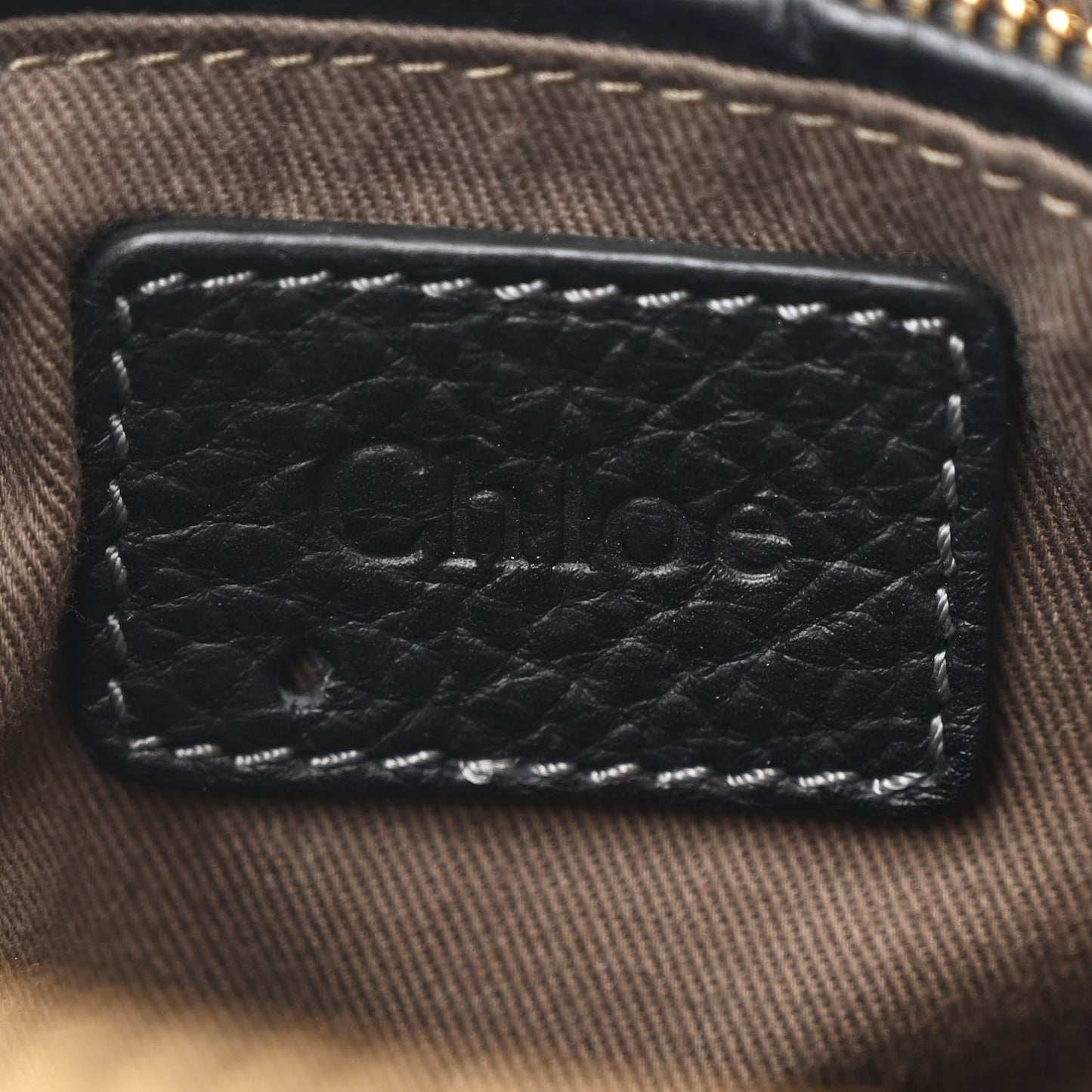 Chloe Calfskin Medium Marcie Satchel Black