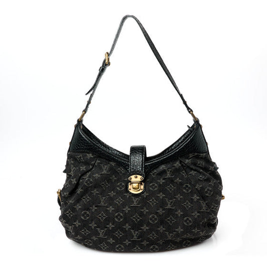 Louis Vuitton Denim Mahina S Black