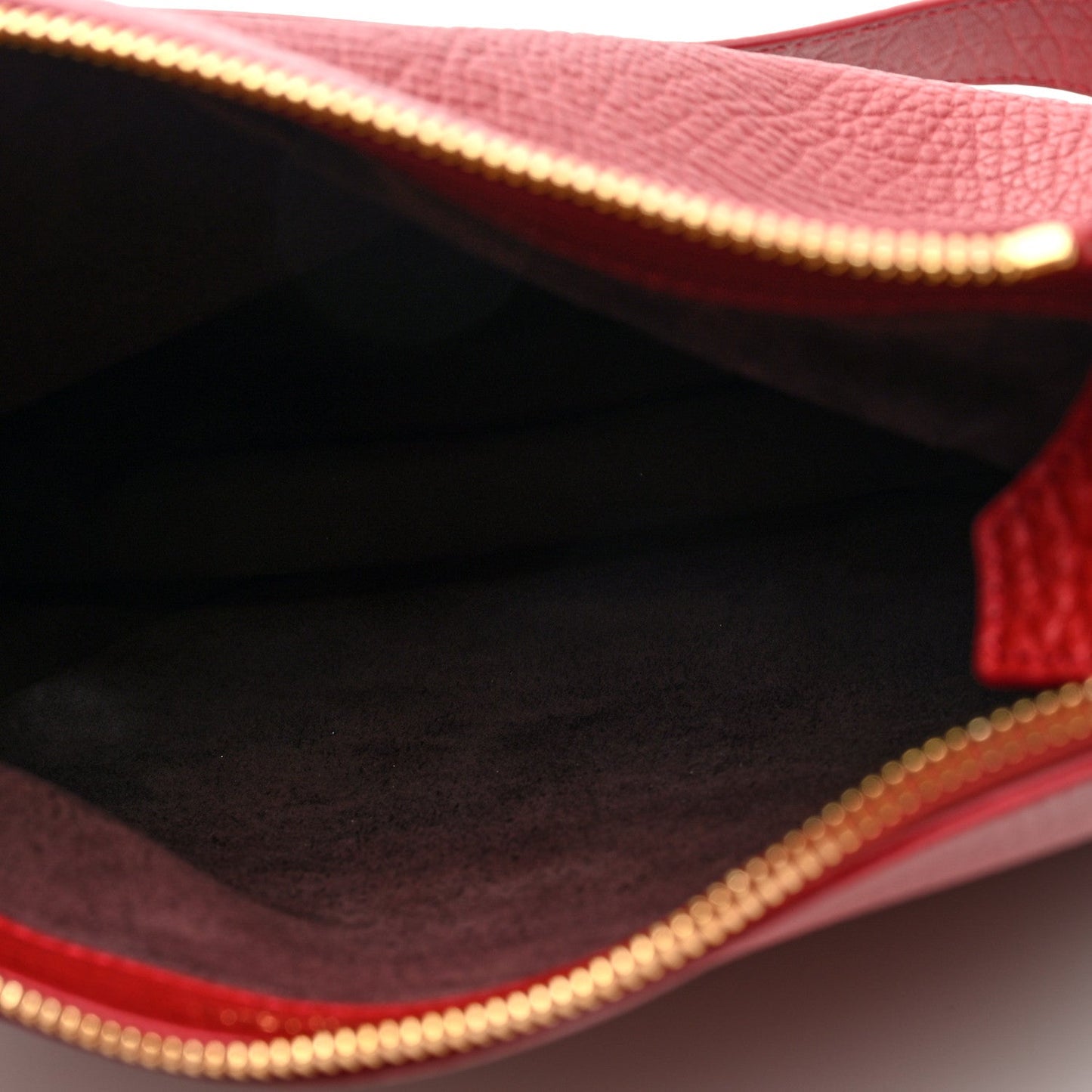 Burberry Grainy Calfskin Small Knight Bag Ruby