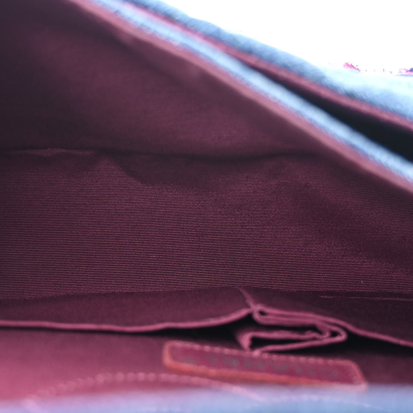 Chanel Denim Tweed 2.55 Reissue 225 Flap Blue Dark Pink
