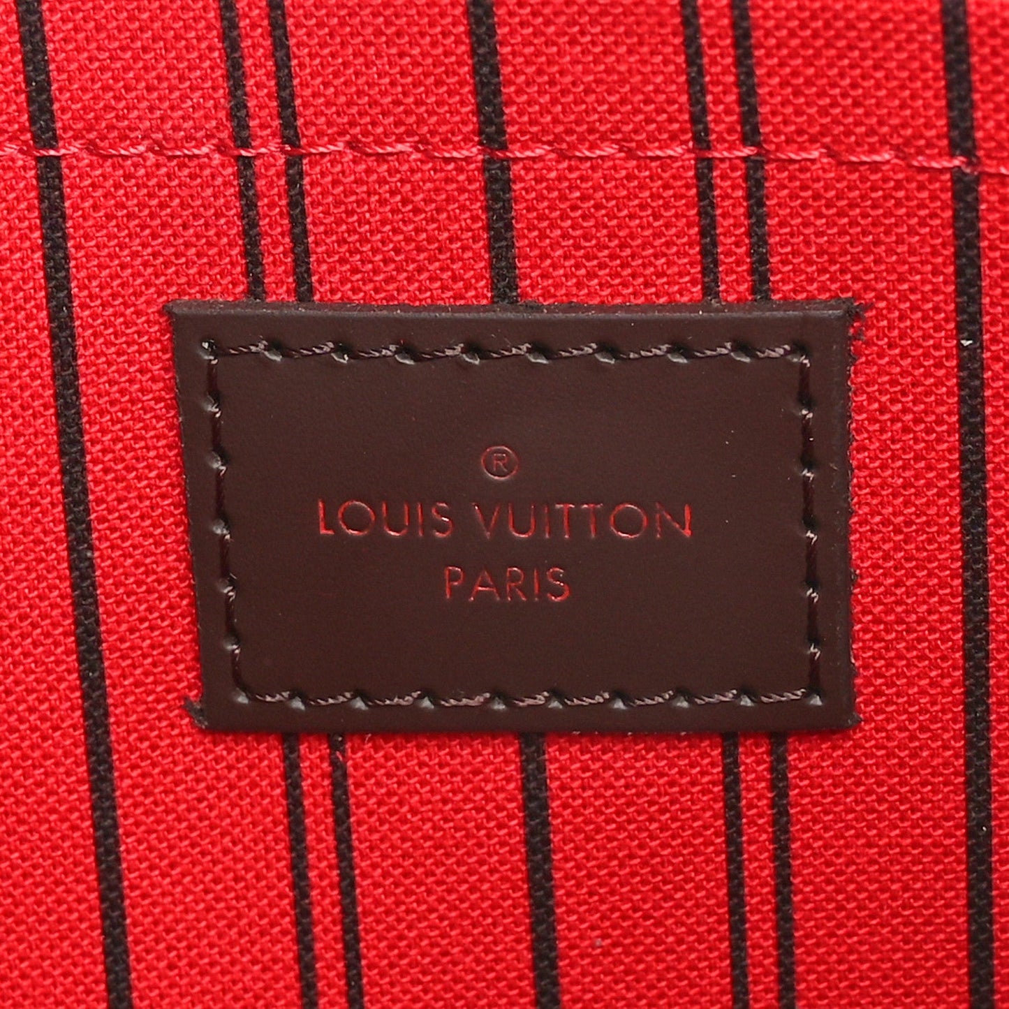 Louis Vuitton Damier Ebene Neverfull MM GM Pochette