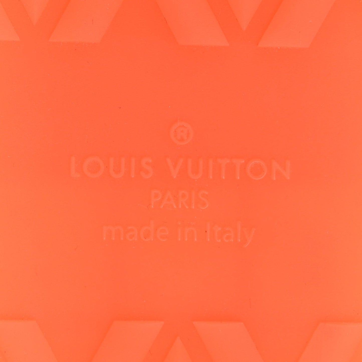 Louis Vuitton Canvas Monogram Mens Tattoo Sneakers Orange
