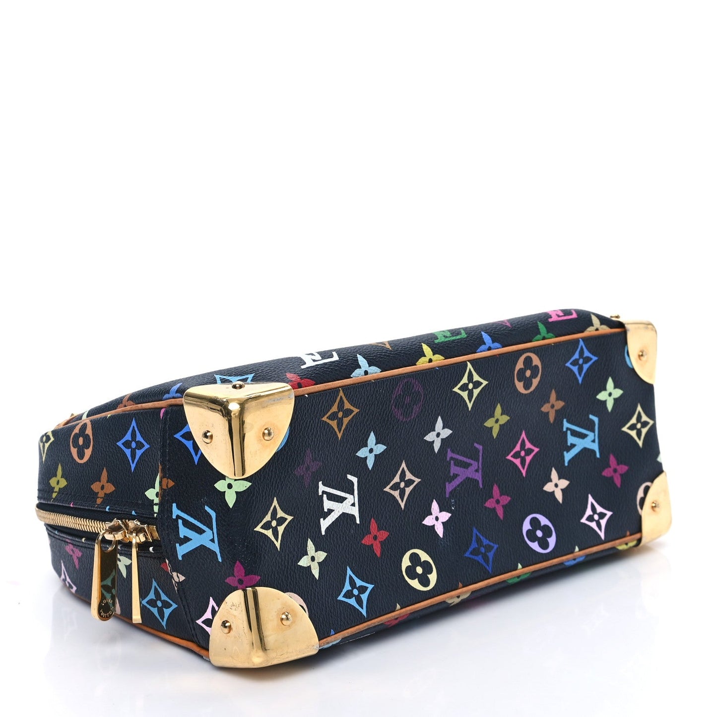 Louis Vuitton Monogram Multicolor Trouville Black