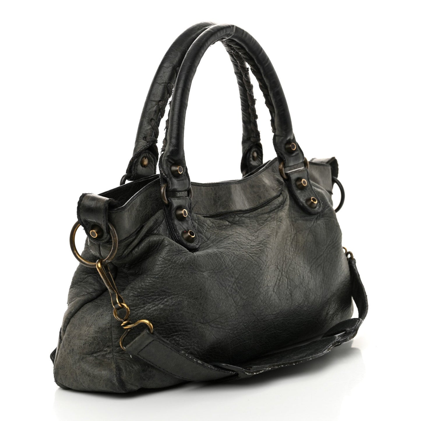 Balenciaga Agneau Classic Hardware First Anthracite