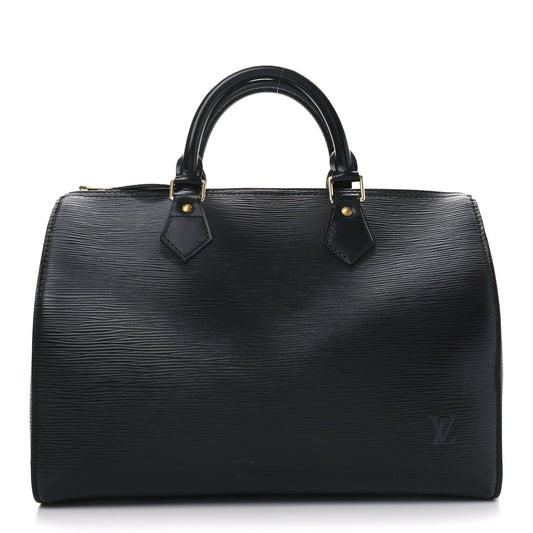 Louis Vuitton Epi Speedy 30 Black