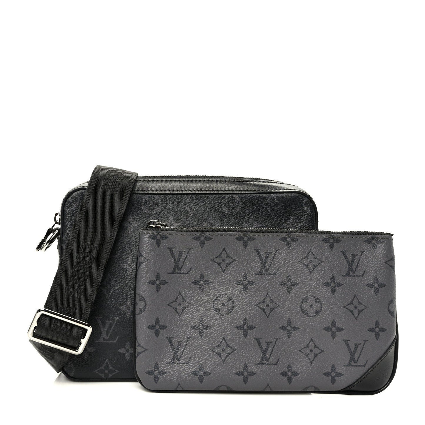 Louis Vuitton Reverse Monogram Eclipse Trio Messenger Large Pochette