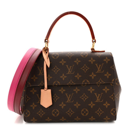 Louis Vuitton Monogram Cluny BB Bordeaux Fuchsia Bordeaux Fuchsia