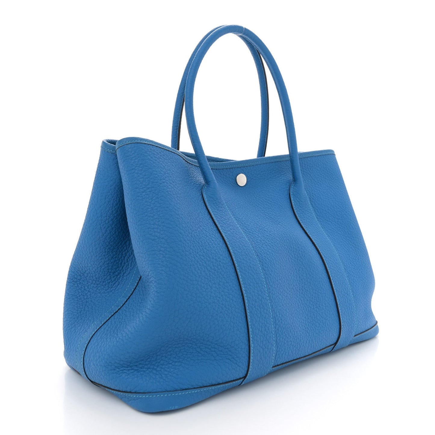 Hermes Negonda Garden Party Tote 36 MM Bleu Hydra