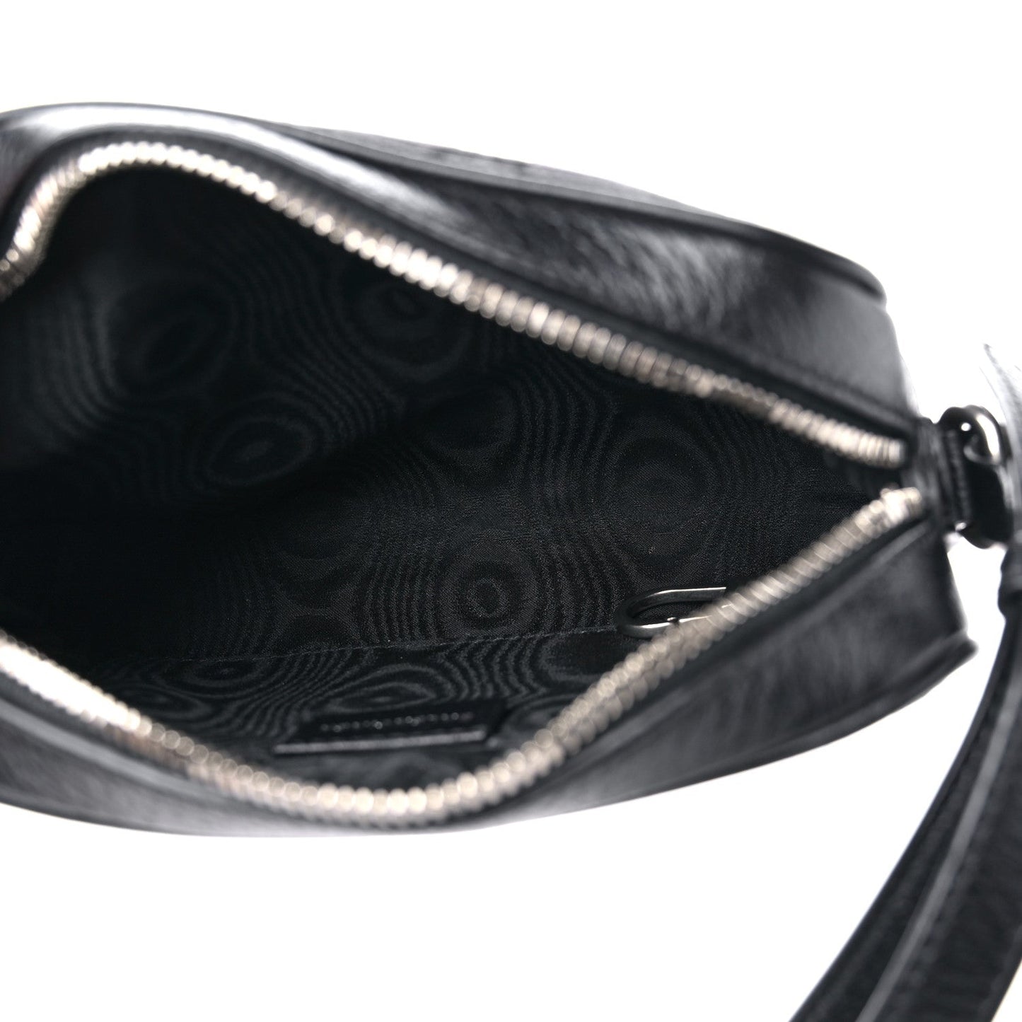 Gucci X BALENCIAGA BB Monogram Web Mini Ophidia Shoulder Bag Black