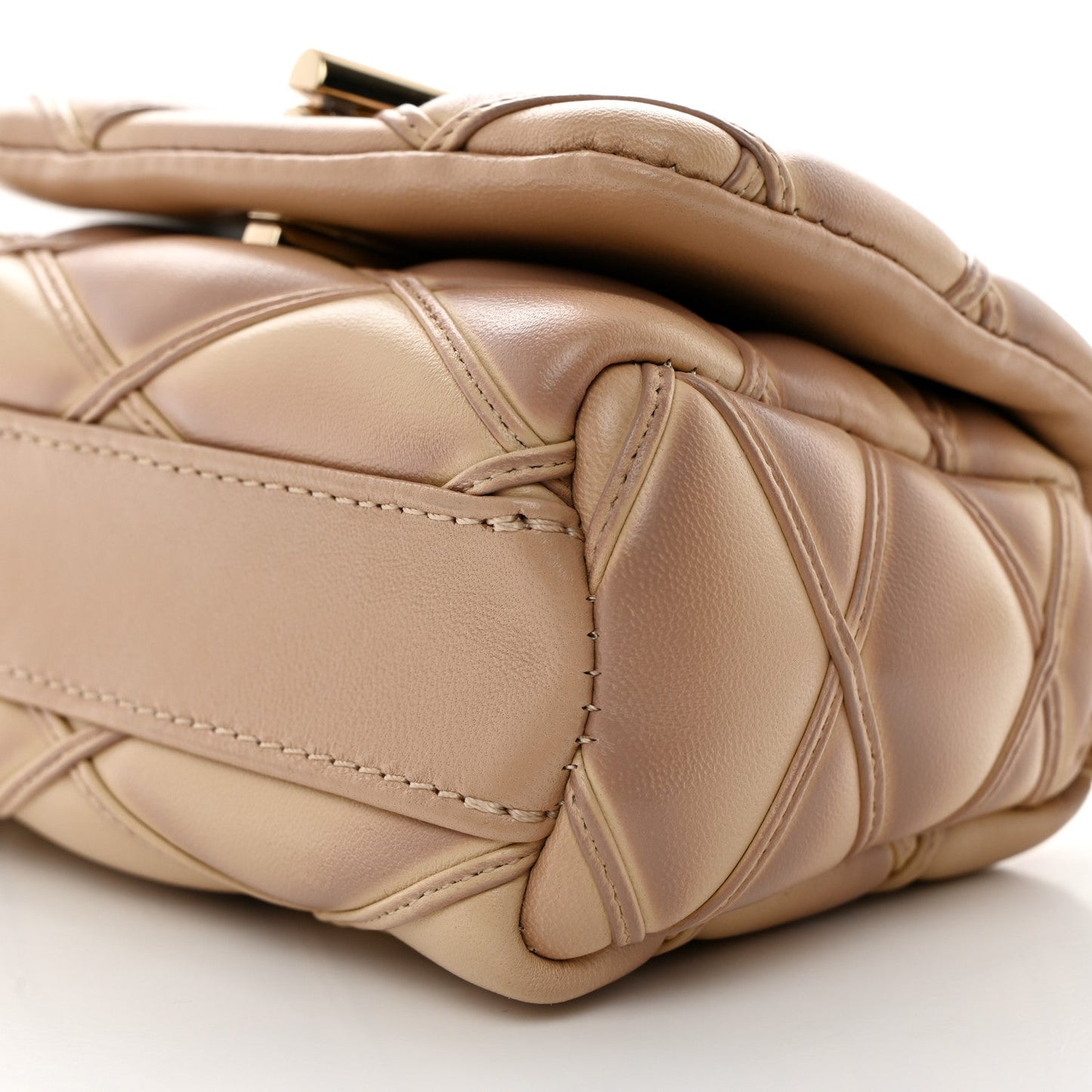 Louis Vuitton Lambskin Malletage Pico GO-14 Pink