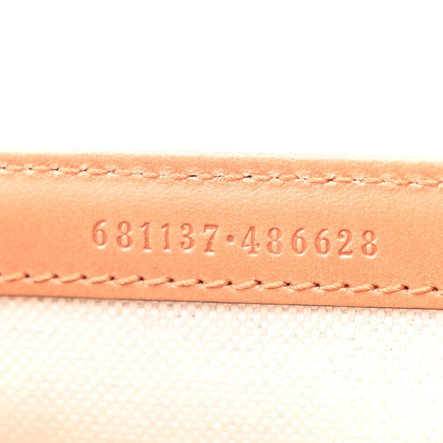 Gucci GG Supreme Monogram Web Bamboo Mini 1947 Belt Bag 85 34  Beige