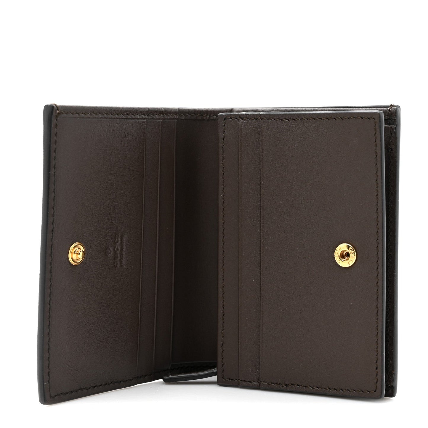 Gucci GG Supreme Monogram Card Case Beige