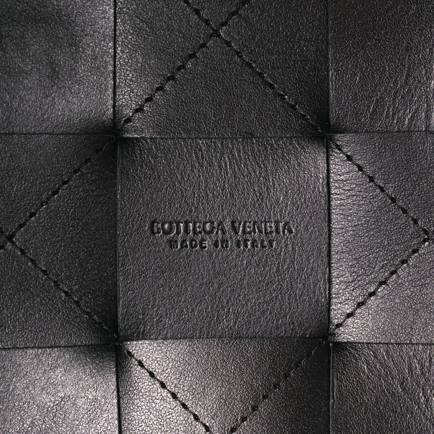 Bottega Veneta Nappa Maxi Intrecciato Cassette Bucket Bag Black