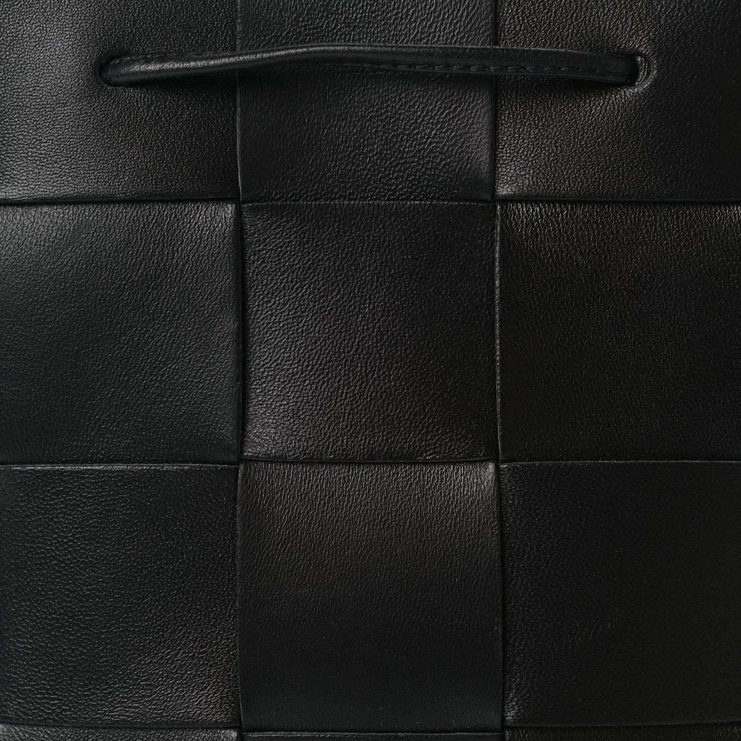 Bottega Veneta Nappa Maxi Intrecciato Cassette Bucket Bag Black