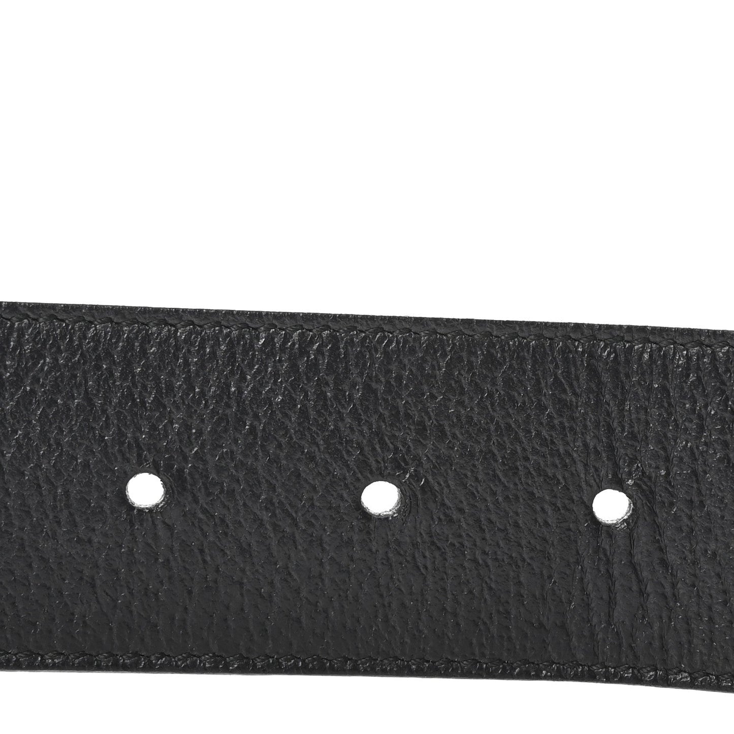 Gucci Textured Calfskin Double G 40mm Belt 85 34 Black