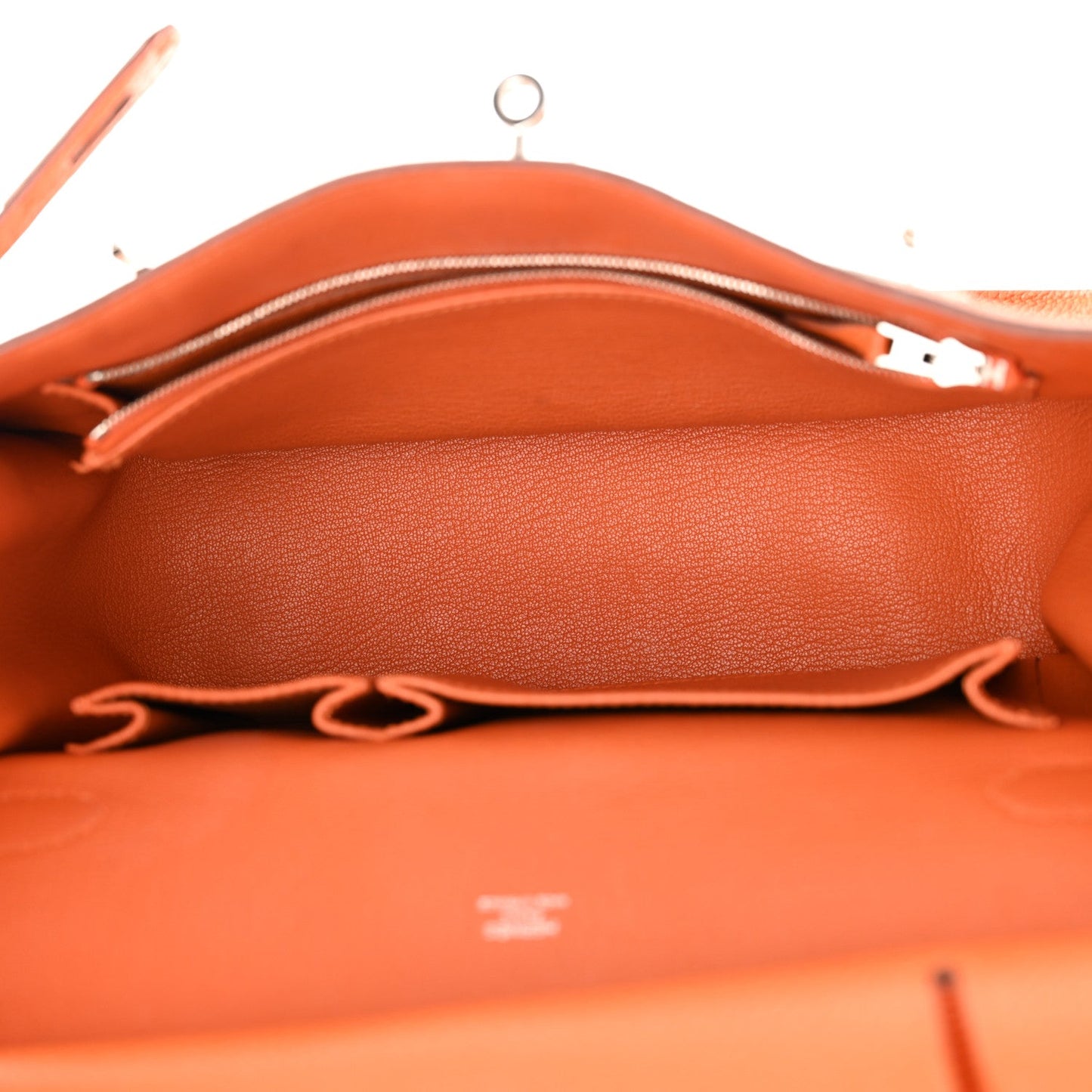 Hermes Taurillon Clemence Jypsiere 28 Orange