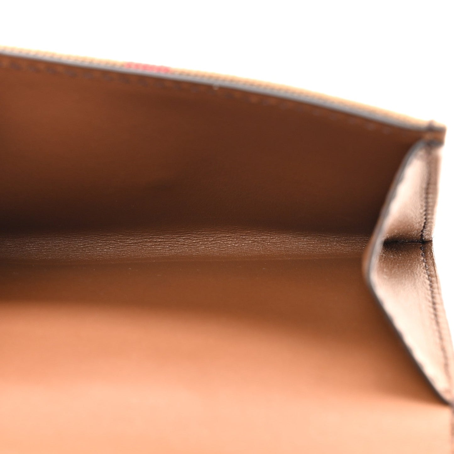 Burberry House Check Luna French Wallet Brown